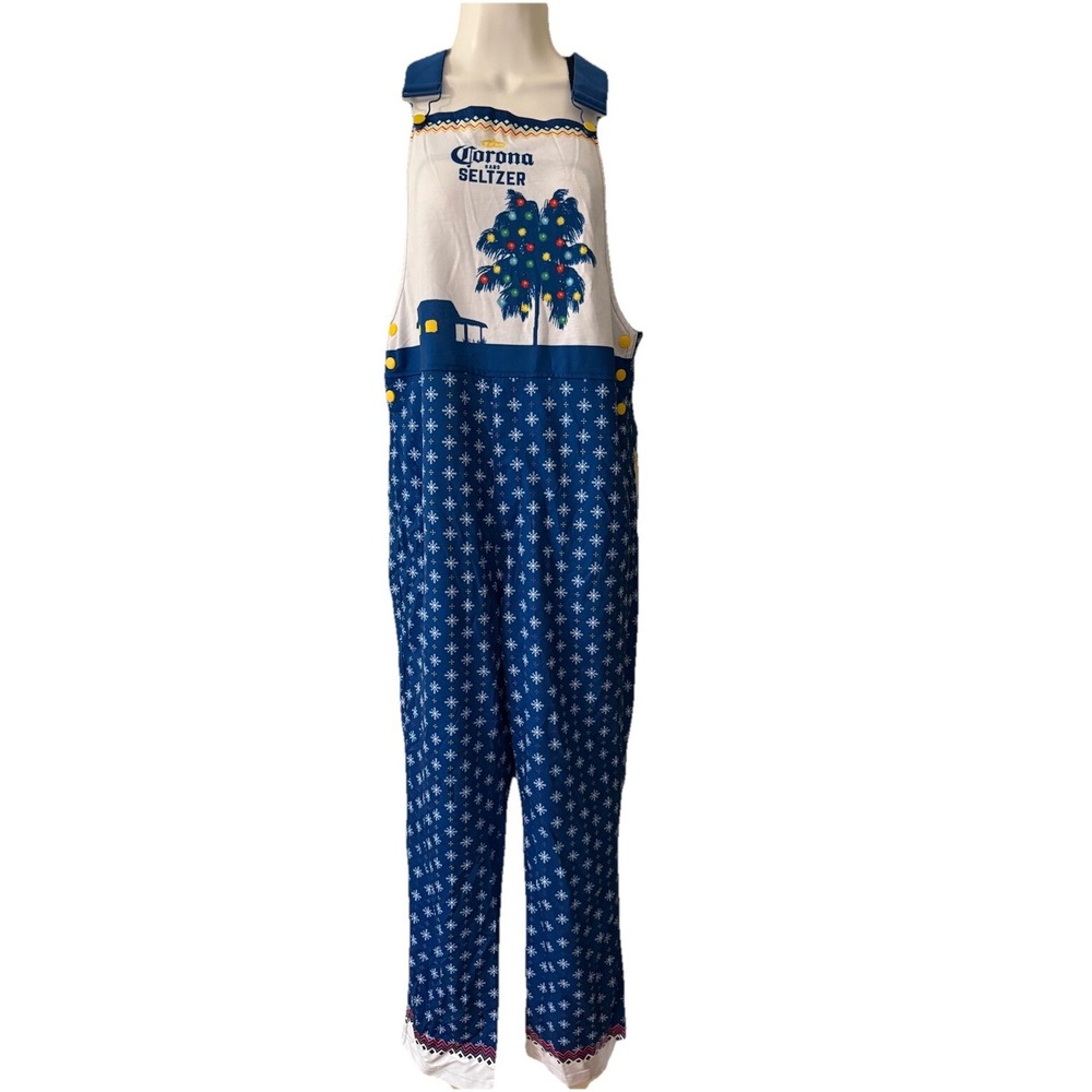 Corona Overalls Snowflakes‎ Pajamas Colorful Feliz Navidad Cosplay Halloween